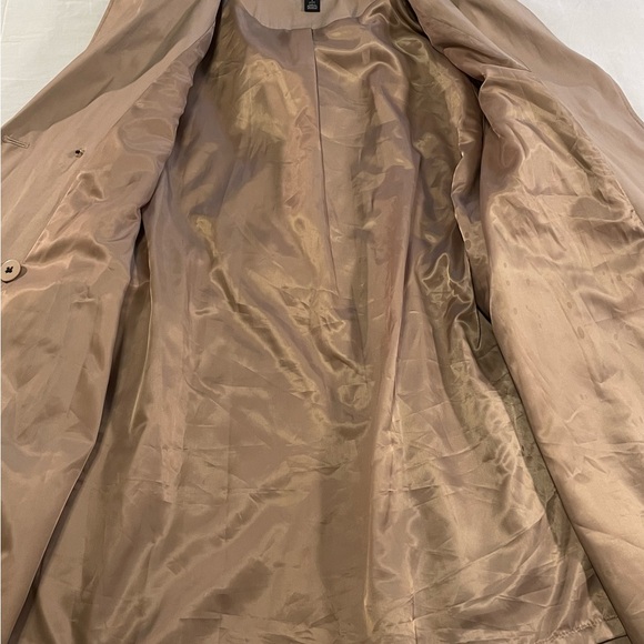 Halogen Women's Beige  Hooded Trench Coat - Picture 3 of 5
